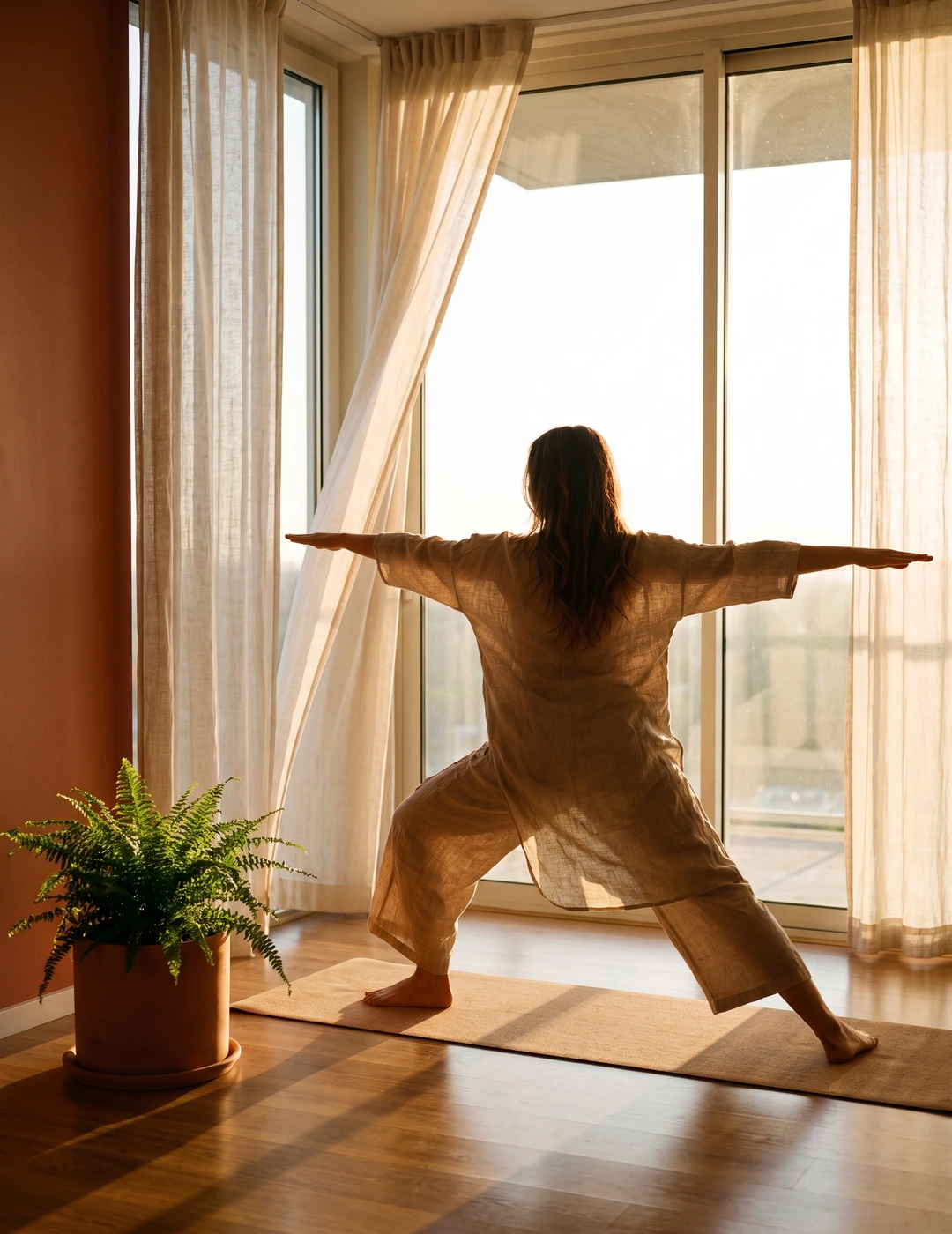 yoga_warrior_silhouette