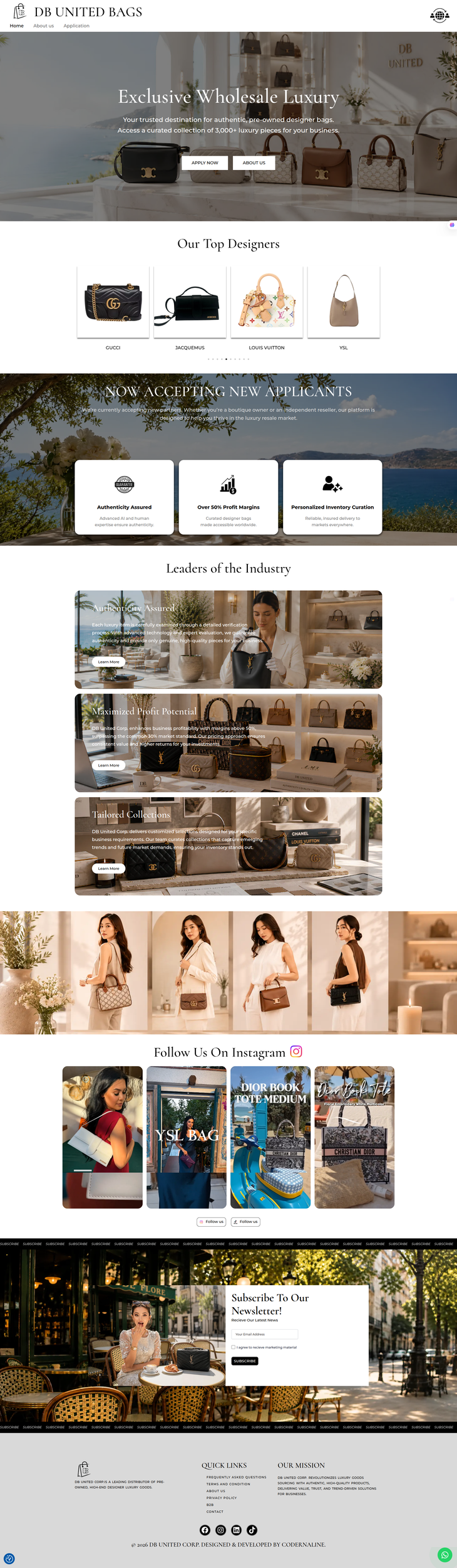 Home - dbunited website portfolio top marketers