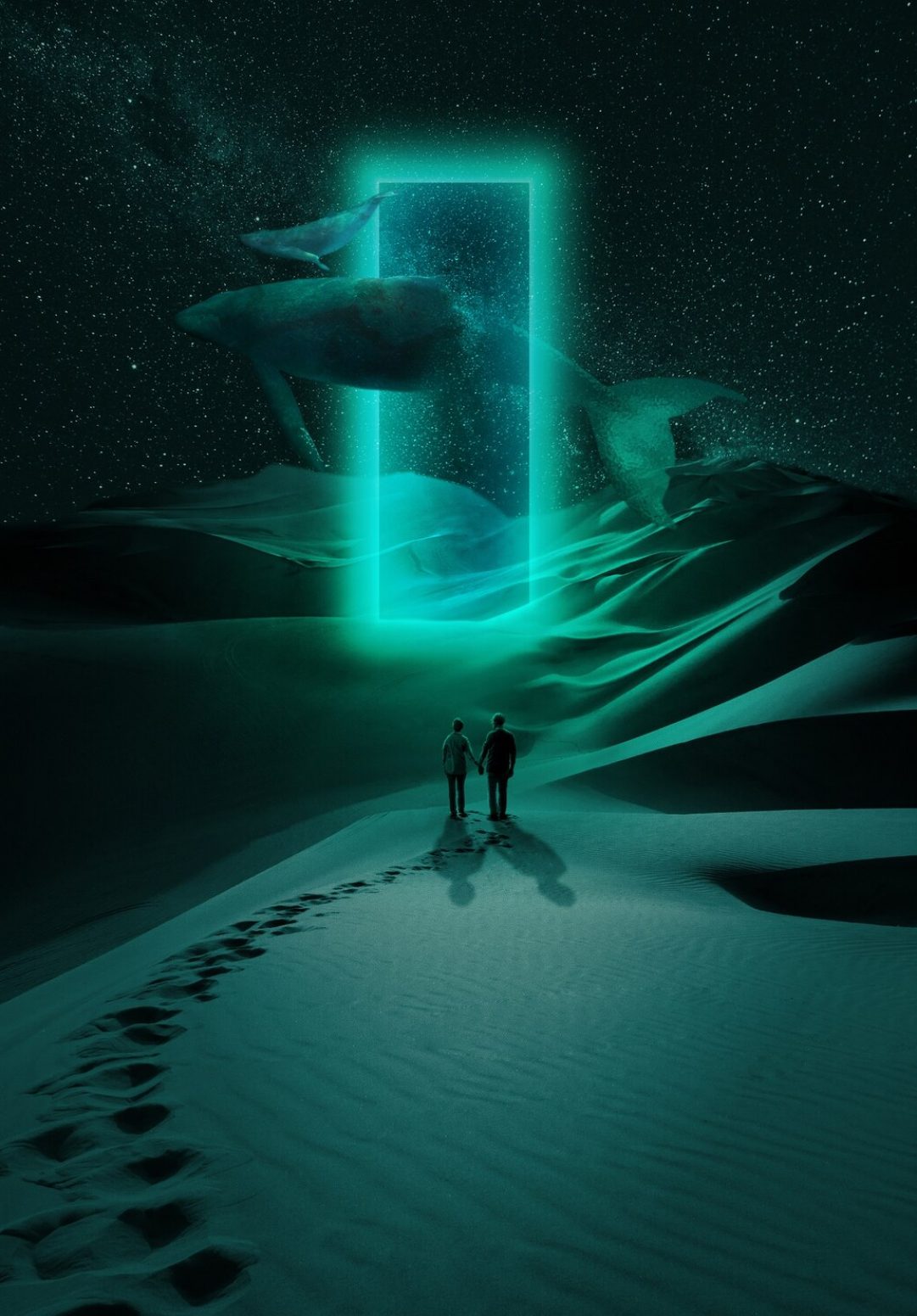 long-shot-couple-metaverse-date-dessert_23-2149413649